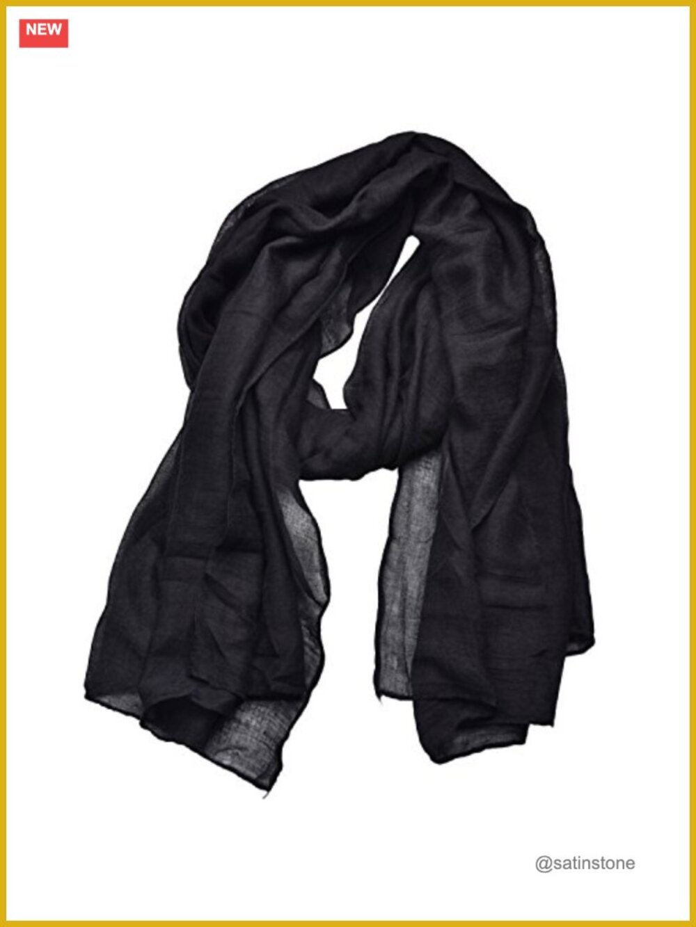 Lightweight Soft Solid Fashion Scarf Shawl Wrap